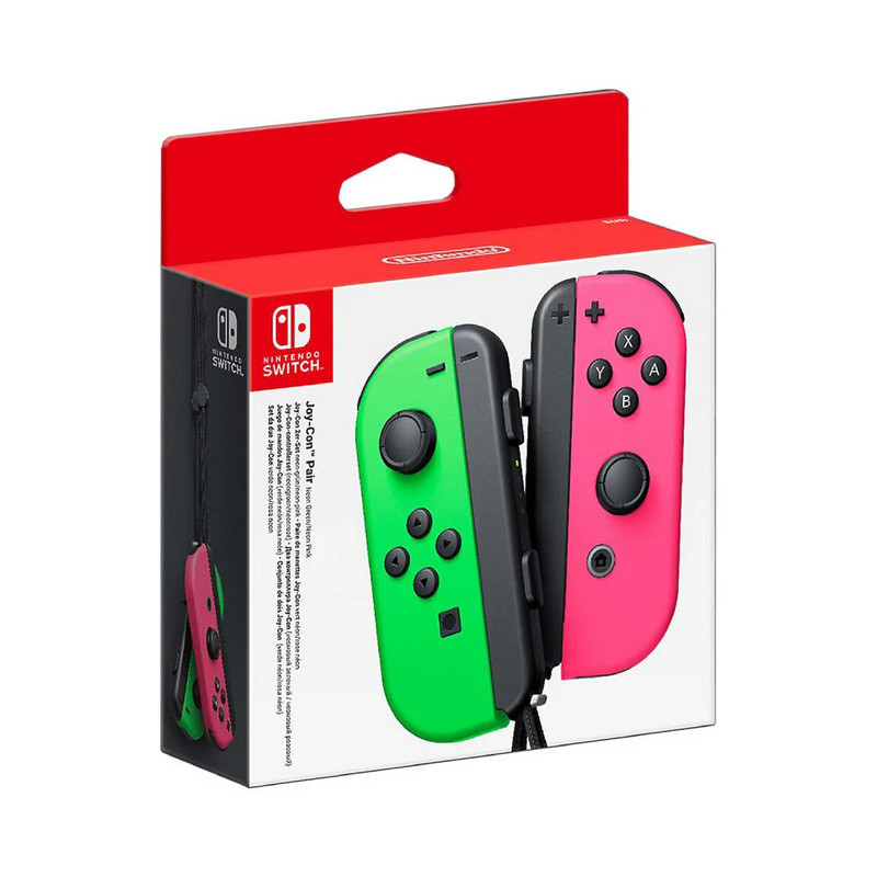 Nintendo Switch Joy-Con Pair - Green & Pink - وحدة تحكم